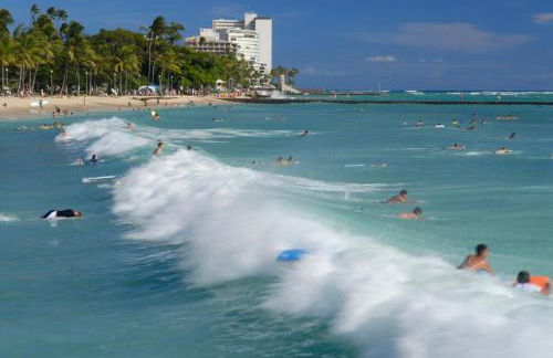 36Fl with Ocean View, Mins to Waikiki Beach, Parking - Foto 118