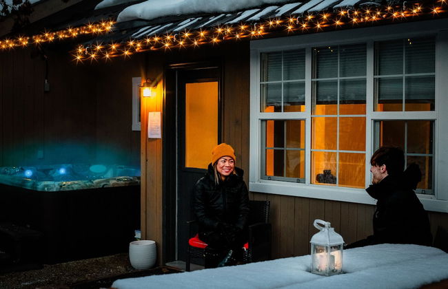 Barefoot Villas Cabin 2 Moose w/ Hot Tub - Photo 17