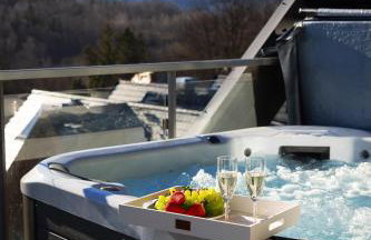 Kras-Resort Apartament 301 i 303 z widokiem na góry, prywatnym jacuzzi na tarasie i sauną - Foto 37