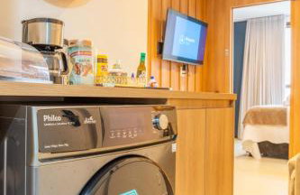 By Hospede Fácil - Studio Neruda Torre 2 unidade 316 - Luxo e Requinte no Lago Norte - Foto 4