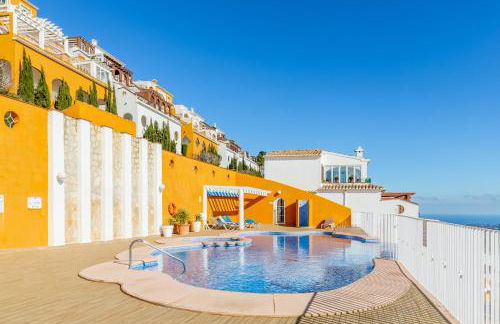 180-degrees sea view with pool - Foto 26