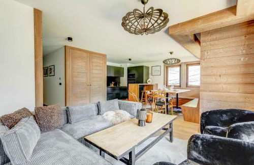 Mont d'arbois, 3 chambres avec terrasses et sauna dans la résidence - Photo 3