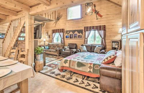 Northern Lights Log House w/ Sauna - Foto 15