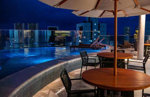 Flat Luxo em Boa Viagem perto de Restaurantes e do Aeroporto - Foto 18