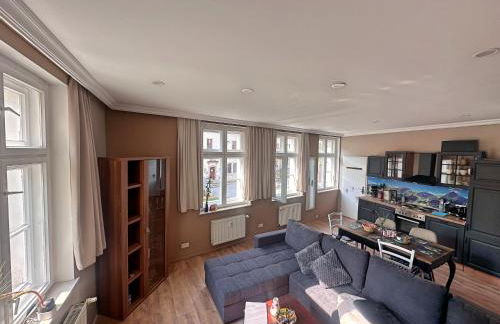 Altstadt Apartment Zittau - stilvolle familienfreundliche Ferienwohnung 78qm am Zittauer Museum und Zittauer Gebirge im Herzen der Oberlausitz mit eigenem Parkplatz ideal zum Wandern im Dreiländereck - Foto 3