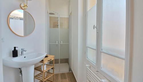 SC2 - Studio avec parking gratuit à 500m du casino & du lac - Foto 5, towels, Shower