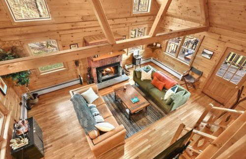 Lakefront Log Cabin, Private Lake Access w/Peloton - Foto 60