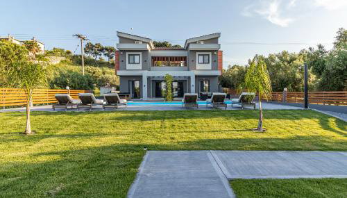 Assos Luxury Villas - Foto 5, Garden, sunbed, Garden view