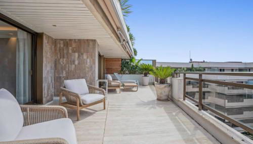 REF 1244 - Cannes Back Croisette - Sea view apartment for rent - Photo 3