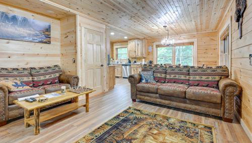 Adams Cabin with Game Room and Fire Pit - Foto 5