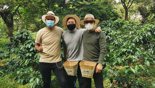 Visitando una tenuta di caffè in Cundinamarca