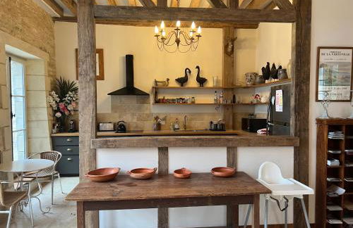 LA CHARMILLE Jolie maison de campagne 15 personnes piscine calme - Foto 28