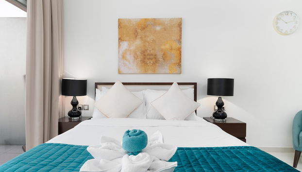 Whitesage - Studios in DAMAC Ghalia - Foto 2, Habitación