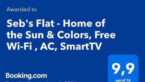 Seb's Flat - Home of the Sun & Colors, Free Wi-Fi , AC, SmartTV - Foto 2