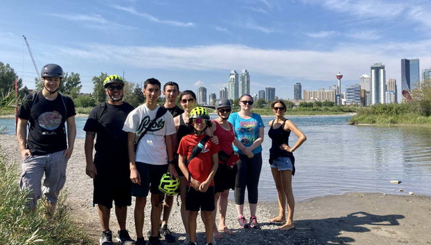 Tour di Calgary in bicicletta - Foto 4, Foto di gruppo
