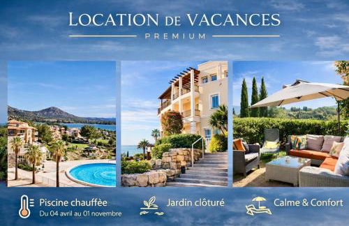 Appartement Premium Genius -vue Mer -Jardin Clôturé -Terrasse -Parking - Piscine Chauffée du 04 Avril au 01 Novembre- Saint Raphaël - Foto 4