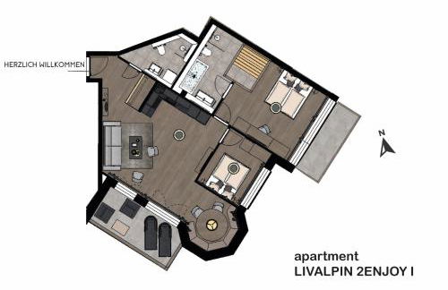 LIVALPIN 2Enjoy - with private Sauna - Foto 12