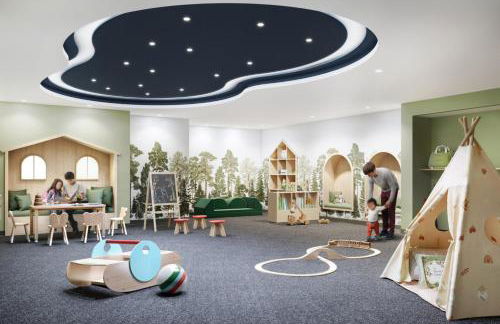 Blueground Chelsea rooftop pool nr The Vessel NYC-2147 - Foto 22