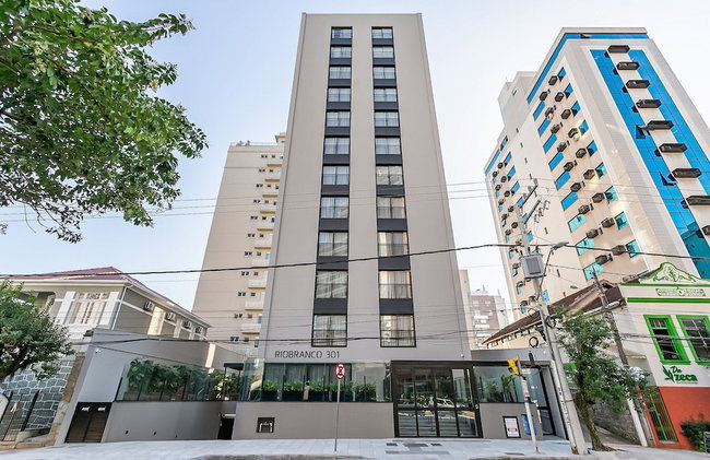 Studios Rio Branco by Viva - Prédio moderno, aptos com cama king-size no centro de Floripa - Foto 36