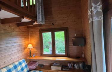 Chalet entier, vue panoramique, ruisseau et sauna. - Foto 39