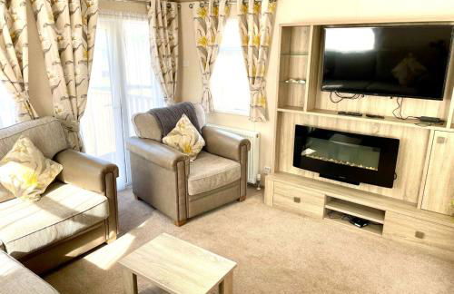 Gold Standard Luxury and Modern Static Caravan at Clarach Bay - Foto 2