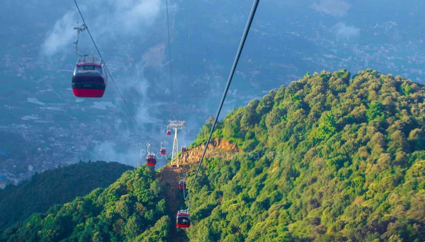 Téléphérique de Chandragiri Hill - Photo 2