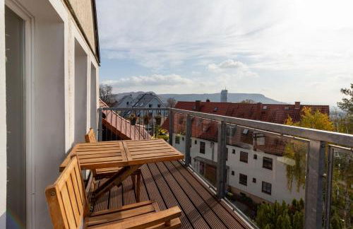 Maisonette Wohnung mit Blick über die Stadt - Foto 26