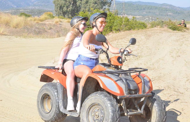 Balade en quad sur la plage de Pamucak - Photo 5