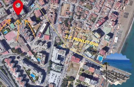 Estudio Playa & Centro - Piscina y Todo a Pie - Foto 47