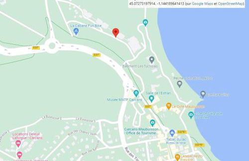 T2 duplex CARCANS Maubuisson vue pins situé au 129 avenue Maubuisson - Foto 11