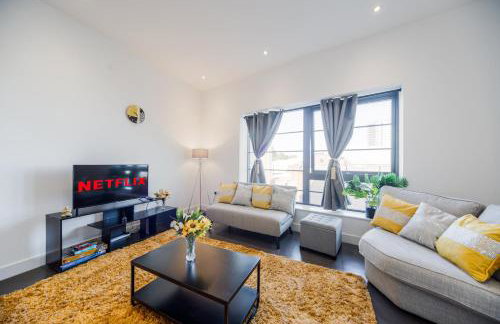 Stylish 2 bed Flat in London with River Thames views Access to boat rides into London-Near O2 Arena and Excel, Fast Wi-Fi, Free Parking, Excellent links Elizabeth and Southeastern Train Line - Foto 23