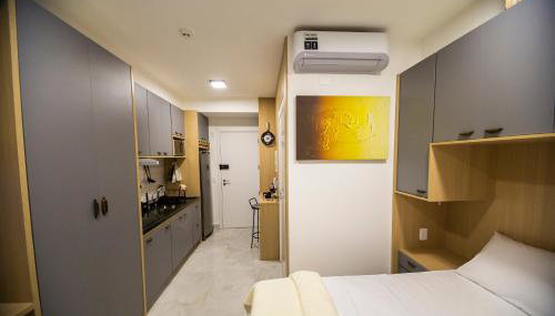 Apartamento Studio, completo 5 min do metrô - Foto 4