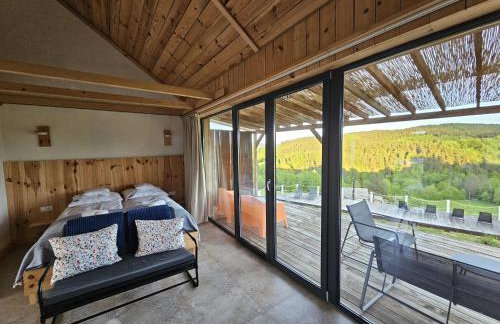 Stodoły w Bieszczadzie domy z basenem i widokiem na góry - Photo 35