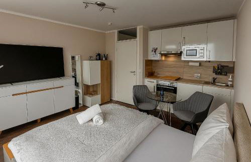 Great View to Allianz Arena & Free Garage Parking - Foto 2