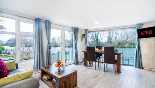 RIVER RETREAT- near Holloway U, Thorpe Park and Heathrow airport - Foto 5