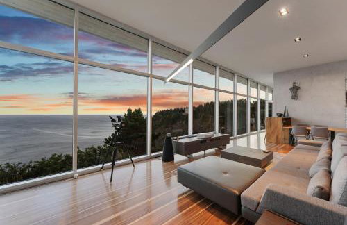 Orford Cliffs - Ocean View, Hot Tub & Gym - Foto 3