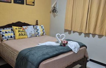 Casa Pouso Aconchego Para Ti - pertinho de Trindade com conforto e churrasqueira - Foto 36