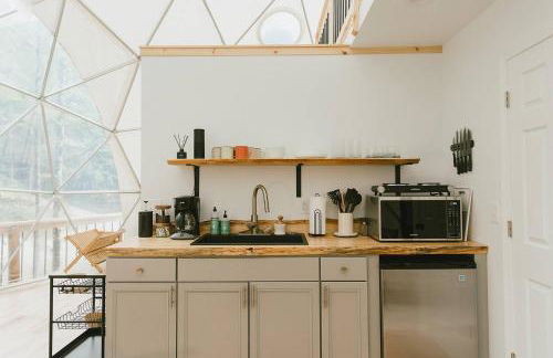 "Home Sweet Dome" MODERN TREEHOUSE STAY w/ Hot Tub - Foto 29