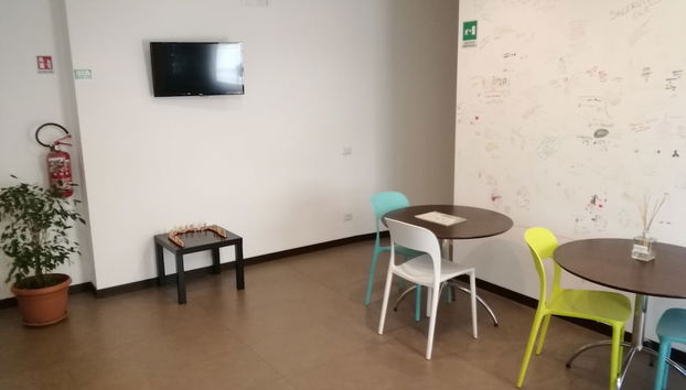 Zona de estar del vestíbulo