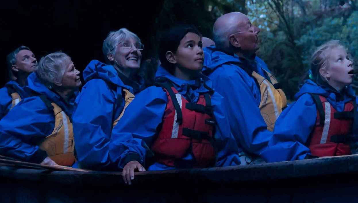 Balade en kayak sur le lac McLaren avec observation de lucioles