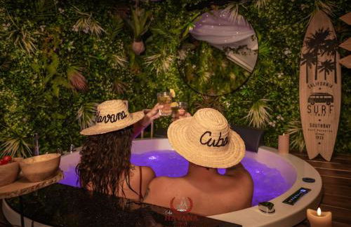 Loft "Havana Spa" Cuba Jacuzzi Sauna Bar à cocktails - Foto 9