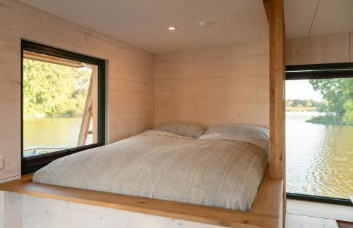 Tiny Hausboot Schwarzwald Maidle mit Dachterrasse und Kamin - Foto 12