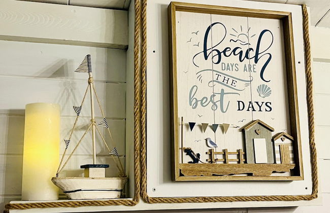 Beautiful Cosy Garden Cabin, 5min Walk to Beach - Foto 6