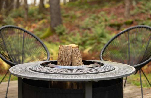 Private Chalet with Fire Pit Deck and Large Yard - Foto 37