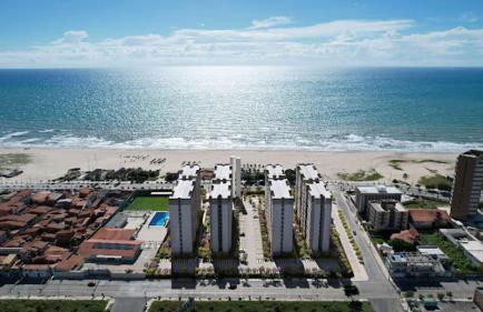 Vista Mar e Pé na Areia,Apartamento novo na Praia do Futuro bem próximo do Crocobeach - Foto 33