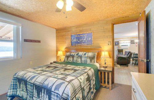 Waterfront Bull Shoals Lake Cabin with Deck and Views! - Foto 18