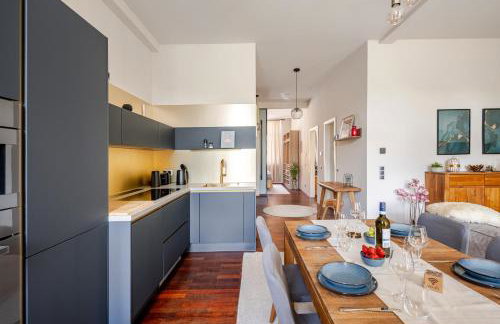 EDLER WOHNRAUM Design-Loft im Graphischen Viertel 2 Schlafzimmer mit Balkon, Miele-Kaffeevollautomat, Miele-Weinkühler, Klima, Lift, Tiefgarage & WLAN 266 Mbps - Foto 19