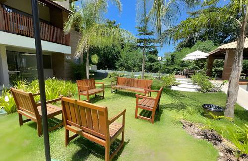 Imóvel Novo, 4 Quartos, Ar Condicionado em todos ambientes - Cond. Fechado - Guarajuba-BA - Foto 39