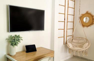 Studio double climatisé avec terrasse - Proche Tram & Centre - Foto 5