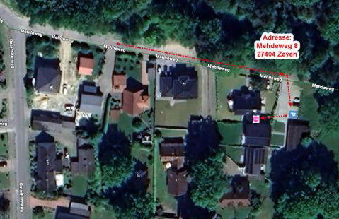 FeWo Brauel am Nordpfad Zevener Geest - Ruhige, moderne 2 Zimmer Wohnung, Ladestation, Parkplatz, Wlan, Garten - Foto 32